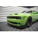 Накладка сплиттер на передний бампер на Dodge Challenger III SRT Hellcat