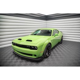 Накладки сплиттеры на пороги на Dodge Challenger III SRT Hellcat