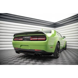 Накладки сплиттеры боковые на задний бампер на Dodge Challenger III SRT Hellcat