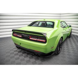 Накладка сплиттер на задний бампер на Dodge Challenger III SRT Hellcat