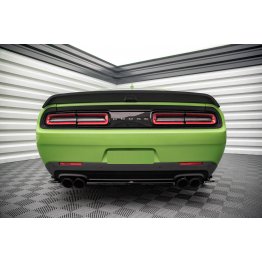 Накладка сплиттер на задний бампер на Dodge Challenger III SRT Hellcat