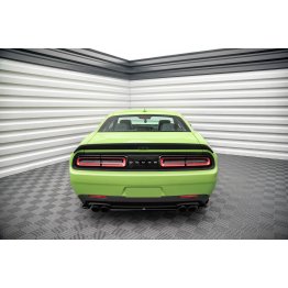 Накладка сплиттер на задний бампер на Dodge Challenger III SRT Hellcat