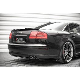 Накладки сплиттеры боковые на задний бампер на Audi S8 D3