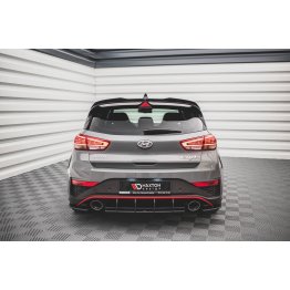 Накладки сплиттеры боковые на Hyundai i30 III N Hatchback рестайл