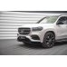 Накладка сплиттер на передний бампер на Mercedes GLS X167 AMG-Line