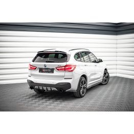 Накладки сплиттеры на пороги на BMW X1 F48 M-Pack