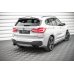 Накладка сплиттер на задний бампер на BMW X1 F48 M-Pack