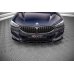 Накладка сплиттер на передний бампер на BMW 8 G15 Coupe M-Pack / G16 Gran Coupe M-Pack