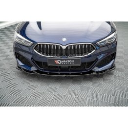 Накладка сплиттер на передний бампер на BMW 8 G15 Coupe M-Pack / G16 Gran Coupe M-Pack