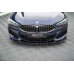 Накладка сплиттер на передний бампер на BMW 8 G15 Coupe M-Pack / G16 Gran Coupe M-Pack