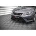 Накладка сплиттер на передний бампер на Seat Leon III FR / Cupra