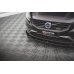 Накладка сплиттер на передний бампер на Volvo S60 II R-Design