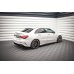 Накладки сплиттеры на пороги на Mercedes A W177 A35 AMG / AMG-Line