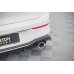Диффузор заднего бампера на Volkswagen Golf VIII GTI