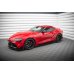 Накладки сплиттеры на пороги на Toyota Supra V