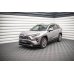 Накладки сплиттеры на пороги на Toyota RAV4 V