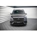 Накладка сплиттер на передний бампер на Mercedes V W447 AMG-Line рестайл