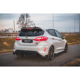 Накладки сплиттеры на пороги на Ford Fiesta VIII ST / ST-Line