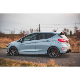 Накладки сплиттеры на пороги на Ford Fiesta VIII ST / ST-Line