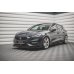 Накладки сплиттеры боковые на передний бампер на Seat Leon IV FR