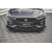 Накладки сплиттеры боковые на передний бампер на Seat Leon IV FR