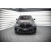 Накладка сплиттер на передний бампер на BMW X5M F95