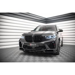 Накладка сплиттер на передний бампер на BMW X5M F95