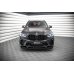 Накладка сплиттер на передний бампер на BMW X5M F95