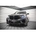 Накладка сплиттер на передний бампер на BMW X5M F95