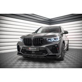 Накладка сплиттер на передний бампер на BMW X5M F95