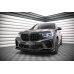 Накладка сплиттер на передний бампер на BMW X5M F95