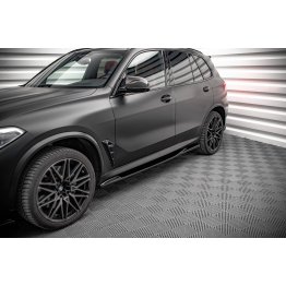 Накладки сплиттеры на пороги на BMW X5M F95