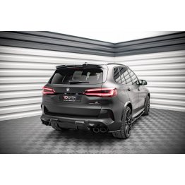 Накладки сплиттеры боковые на задний бампер на BMW X5M F95