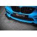 Накладка сплиттер на передний бампер на BMW M2 F87