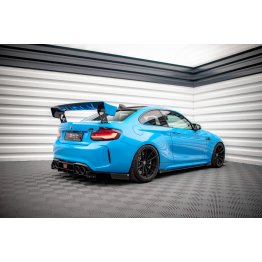 Накладки сплиттеры на пороги на BMW M2 F87