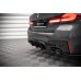 Диффузор заднего бампера на BMW M5 F90 LCI