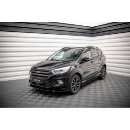 Накладки сплиттеры на пороги на Ford Escape III ST-Line