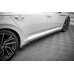 Накладки сплиттеры на пороги на VW Arteon R / R-Line рестайл