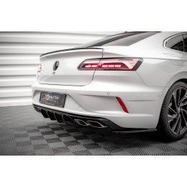 Диффузор заднего бампера на VW Arteon R рестайл