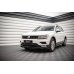 Накладка сплиттер на передний бампер на Volkswagen Tiguan II