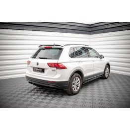 Накладка сплиттер на задний бампер на Volkswagen Tiguan II