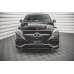 Накладка сплиттер на передний бампер на Mercedes GLE C292 Coupe 63 AMG