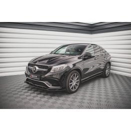 Накладки сплиттеры на пороги на Mercedes GLE C292 Coupe 63 AMG