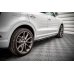 Накладки сплиттеры на пороги на Audi Q3 S-Line рестайл