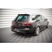 Накладки сплиттеры боковые на задний бампер на Seat Exeo