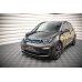 Накладка сплиттер на передний бампер на BMW i3 рестайл