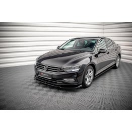 Накладки сплиттеры на пороги на VW Passat B8 рестайл