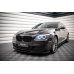 Накладка сплиттер на передний бампер на BMW 7 F01 M-Pack