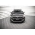 Накладка сплиттер на передний бампер на Peugeot 508 GT рестайл