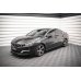 Накладки сплиттеры на пороги на Peugeot 508 GT рестайл